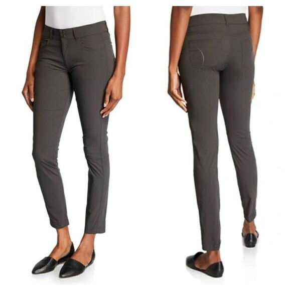 Anatomie Women’s Luisa Grey Super Skinny Stretch Quick Drying Wrinkle Free Pant - Picture 1 of 10
